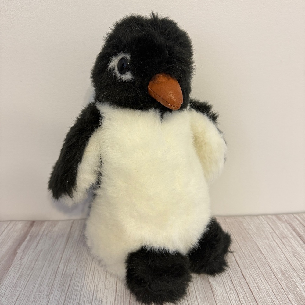 California Stuffed Toys Pepi Penguin 10" Plush Animal Soft Black & White Pet